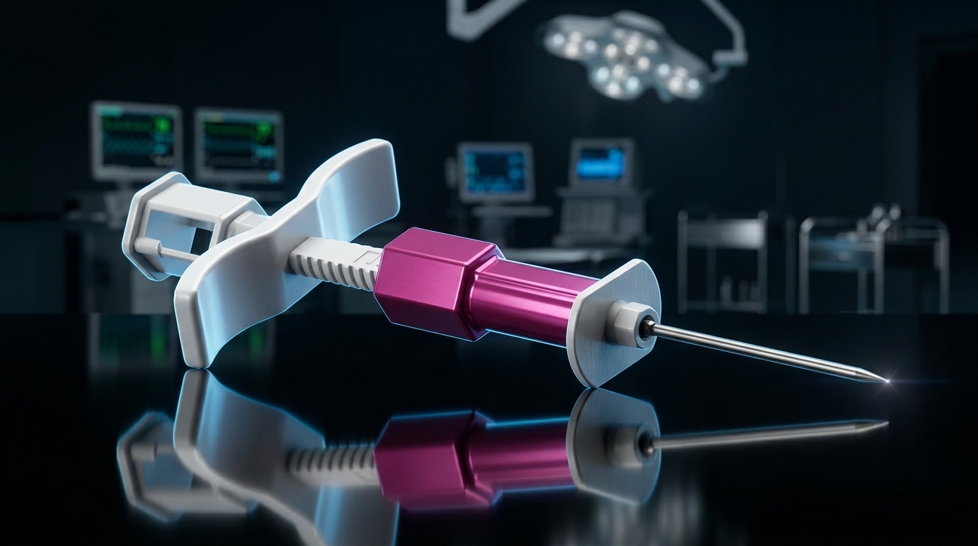 Agujas para biopsia de médula ósea aspirado diagnóstico médico