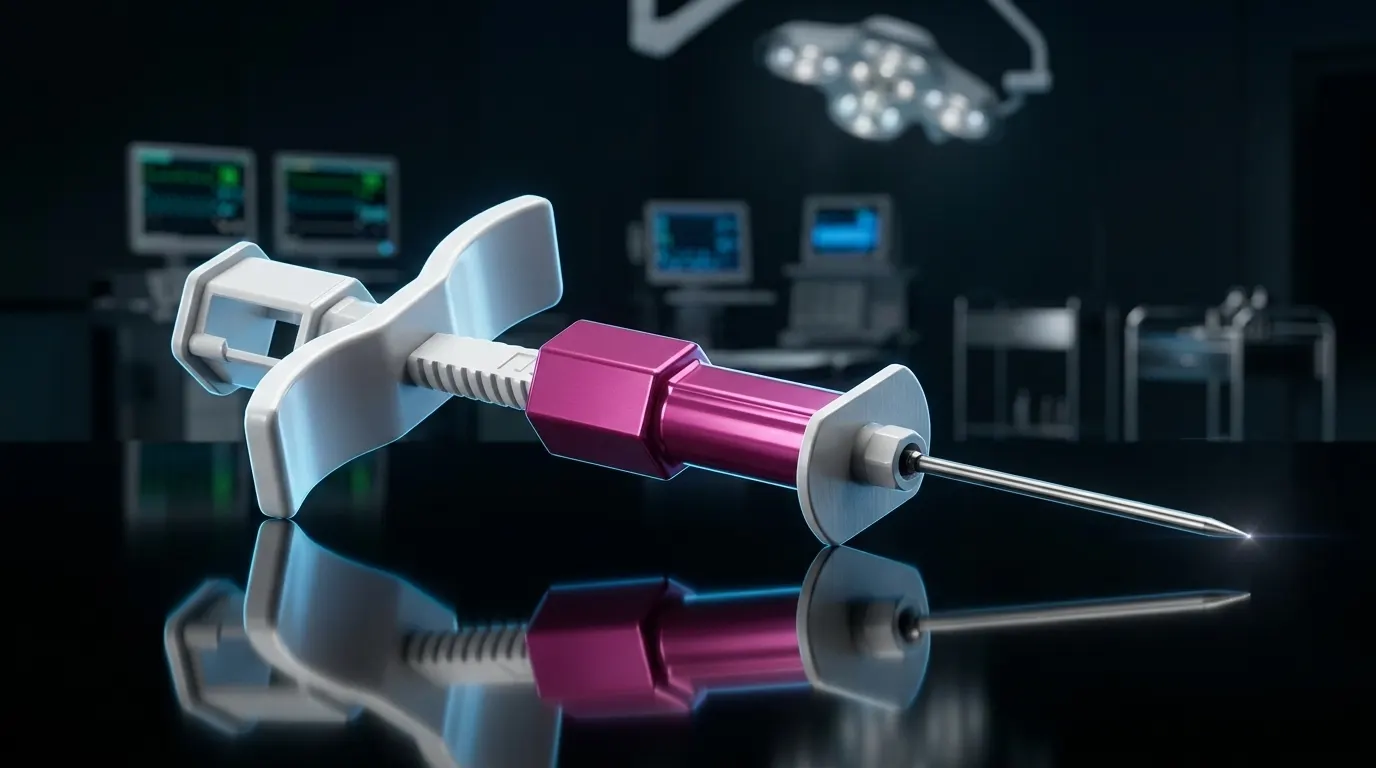 Agujas para biopsia de médula ósea aspirado diagnóstico médico