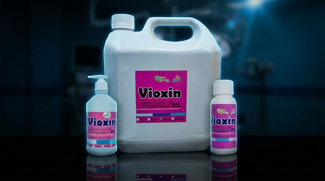 Antisépticos hospitalarios clorhexidina yodo gel antibacterial Colombia